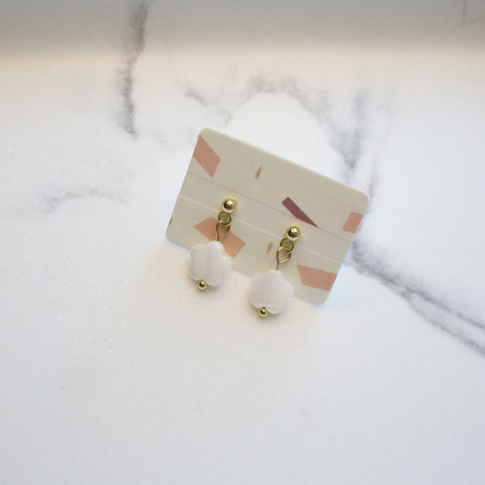 Shell Drop Earrings | Handmade Jewellery