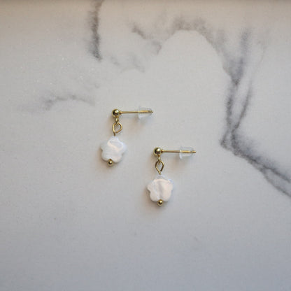 Shell Drop Earrings | Handmade Jewellery