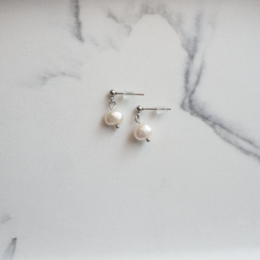Pearl Drop Earrings | Handmade Jewellery