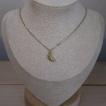 Croissant Necklace Pendant