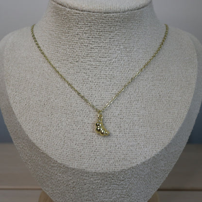Croissant Necklace Pendant
