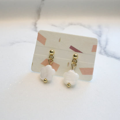 Shell Drop Earrings | Handmade Jewellery
