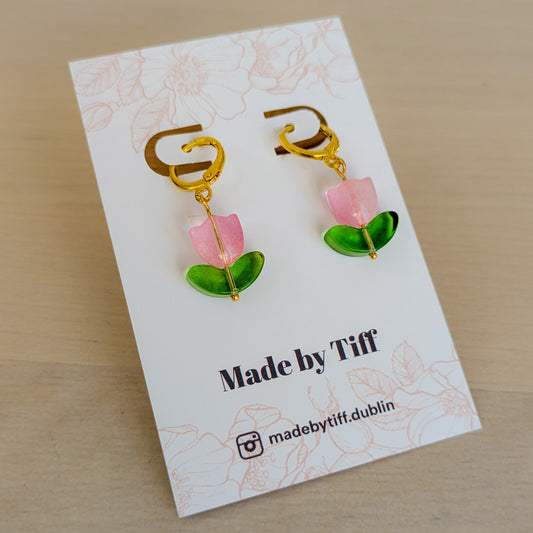 Tulip earrings